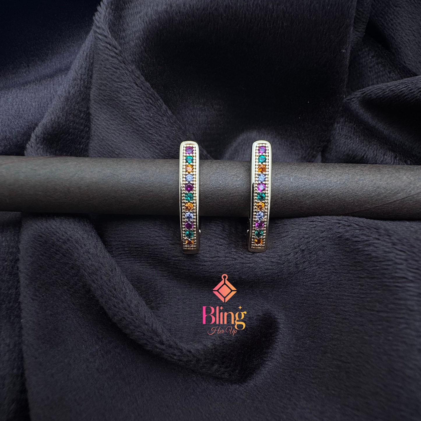 Spectrum Sparkle Slim CZ Hoops