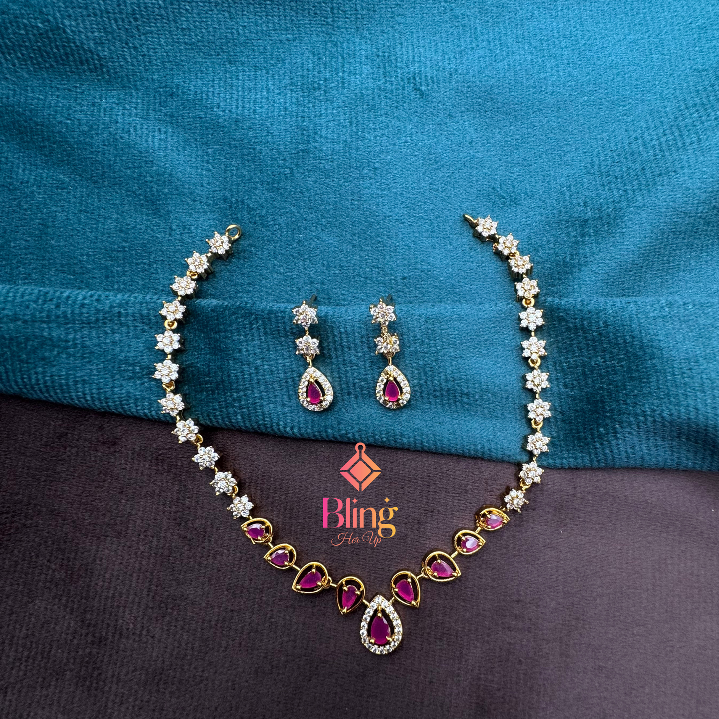 Rosy Glimmer AD Set with Dainty Petal Shine