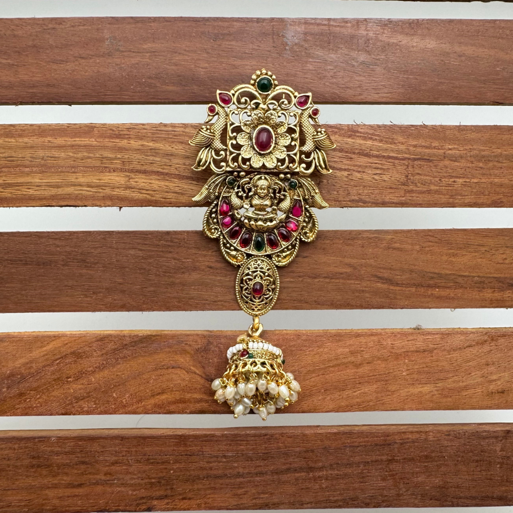 Shree Lakshmi – Heritage Temple Hair Clip
