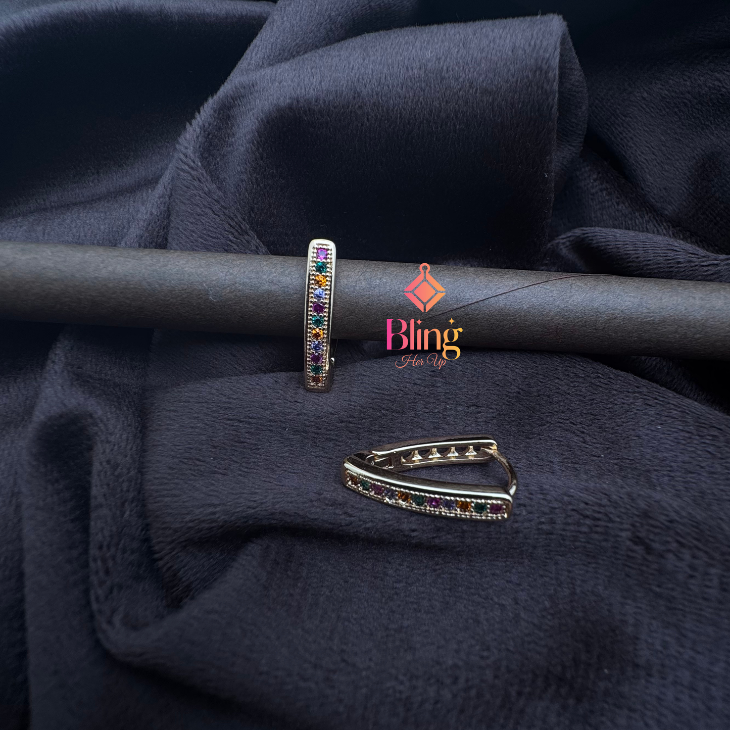 Spectrum Sparkle Slim CZ Hoops