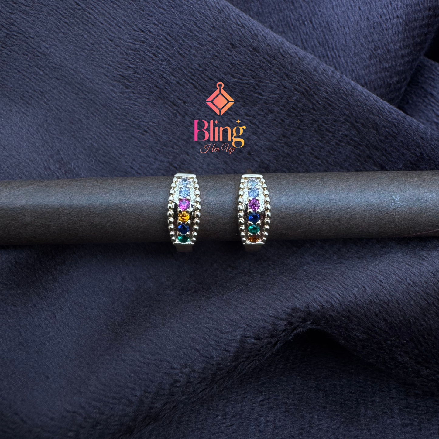 Celestial Colorburst Anti-Tarnish Huggies