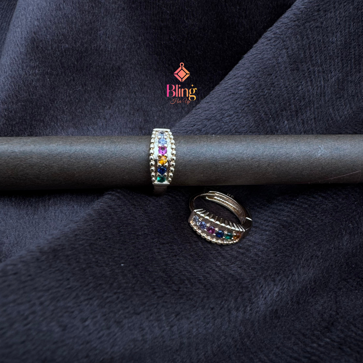 Celestial Colorburst Anti-Tarnish Huggies