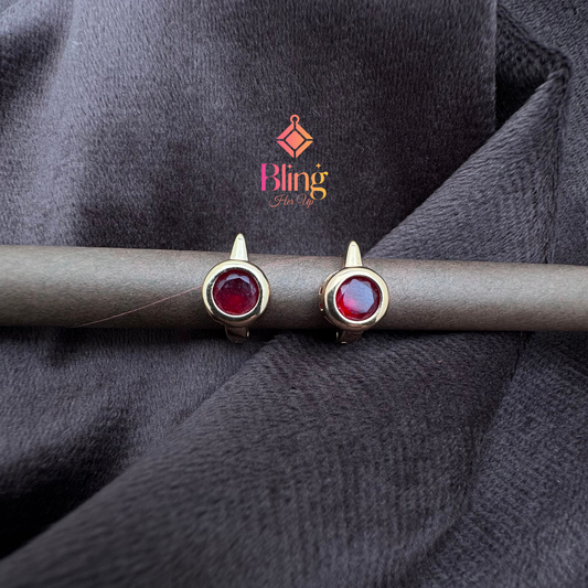 Minimalist Dome-Set Stud