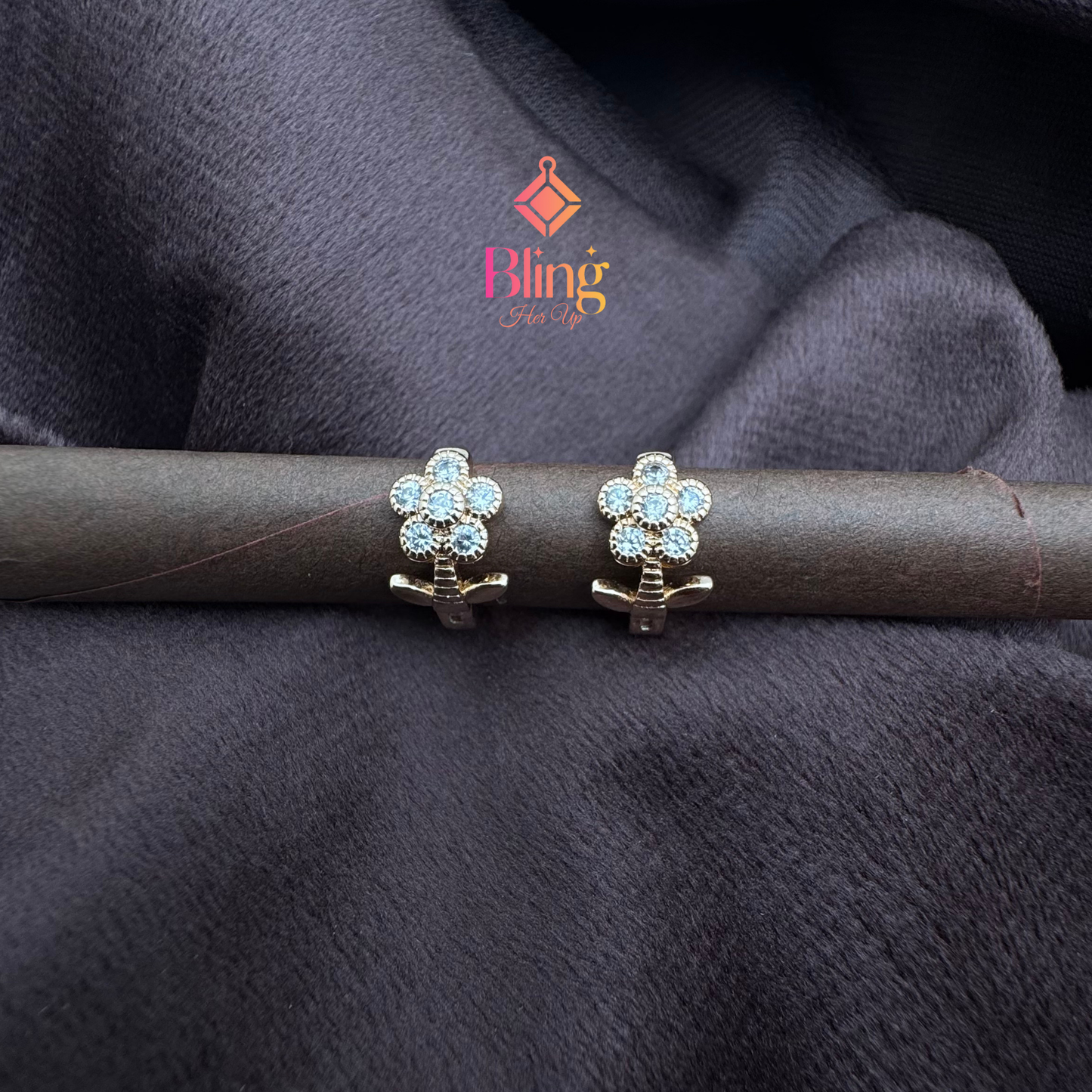 Bloom Bling Petal Glow Earrings