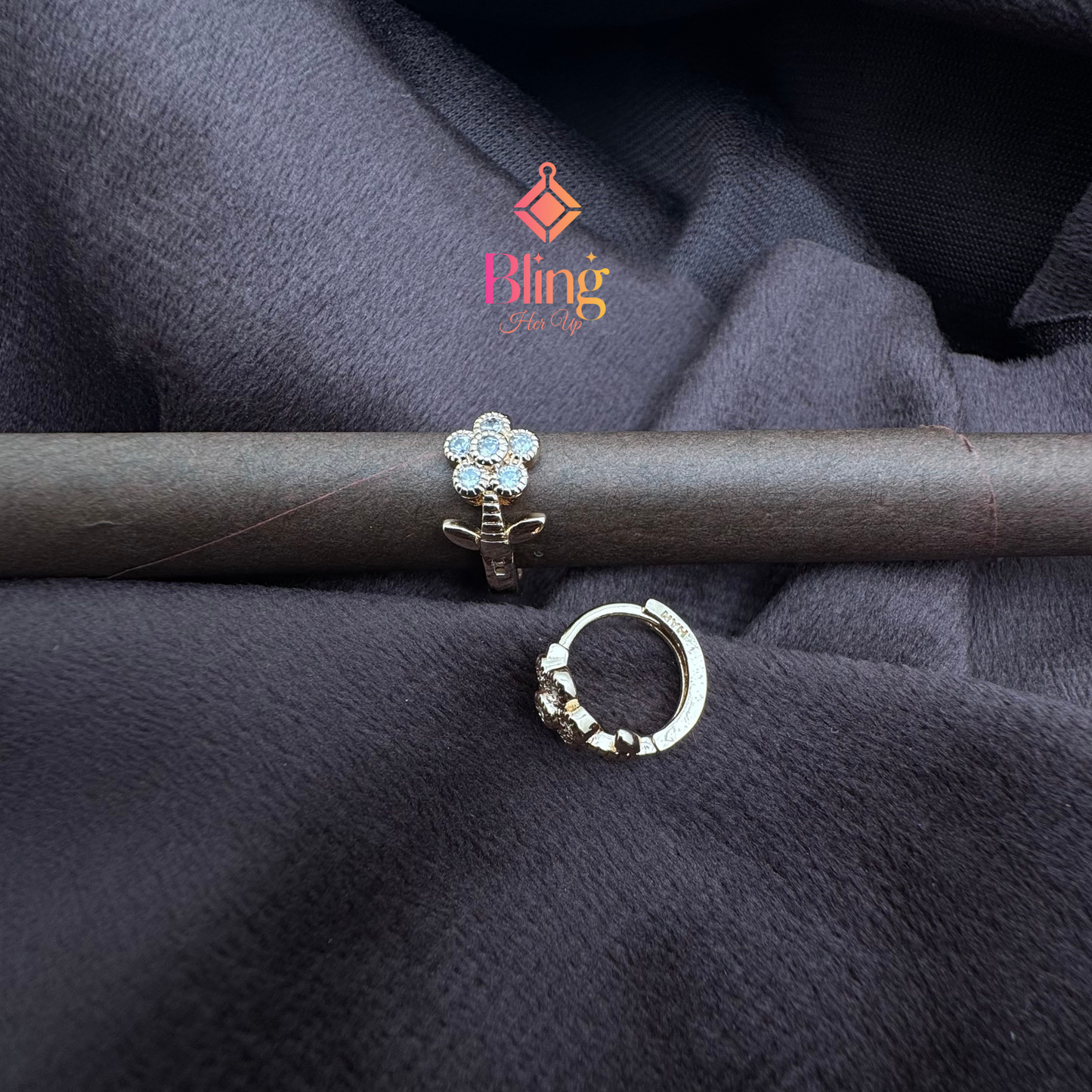 Bloom Bling Petal Glow Earrings