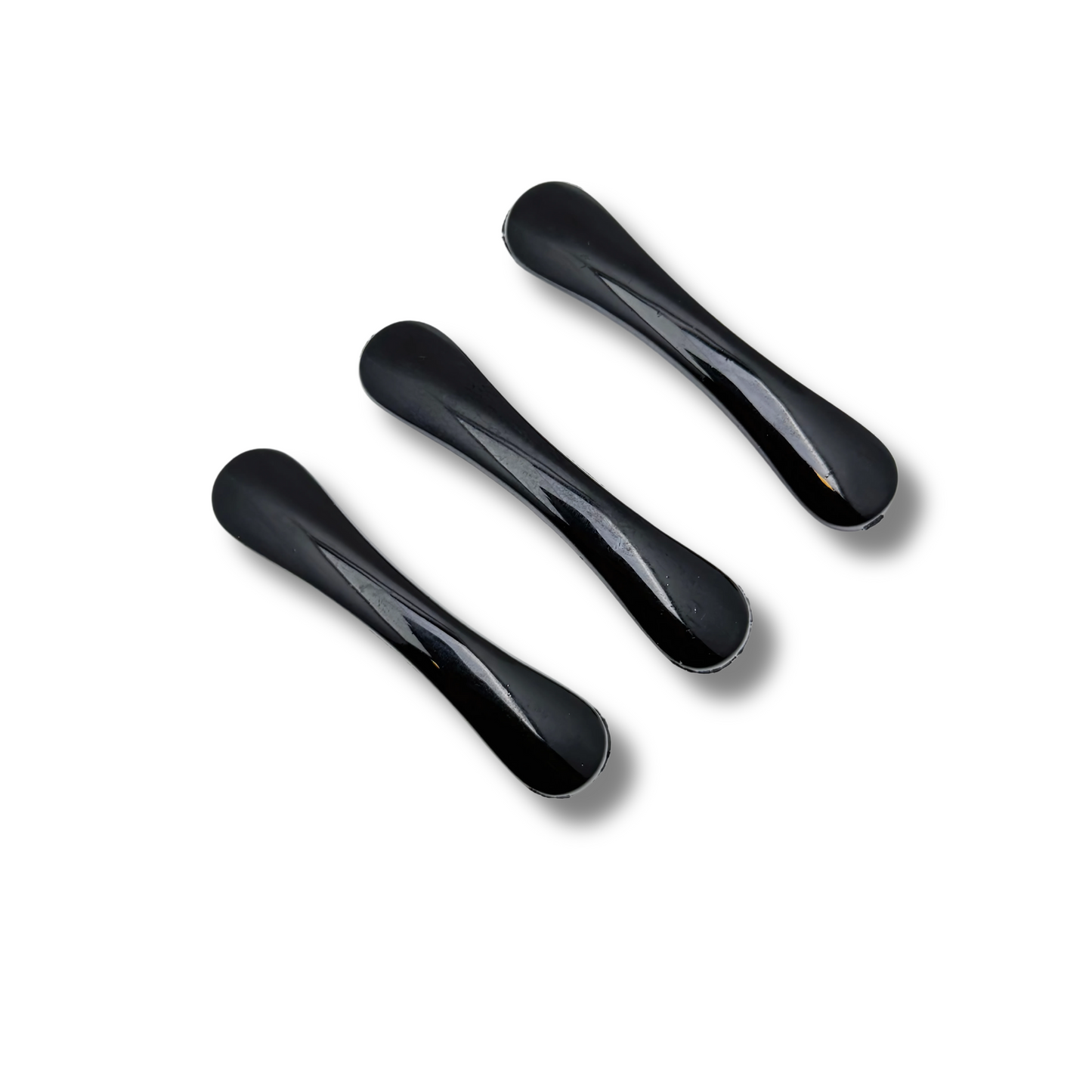 Shine & Secure: 3-Piece Glossy Hair Clip Set for Effortless Elegance