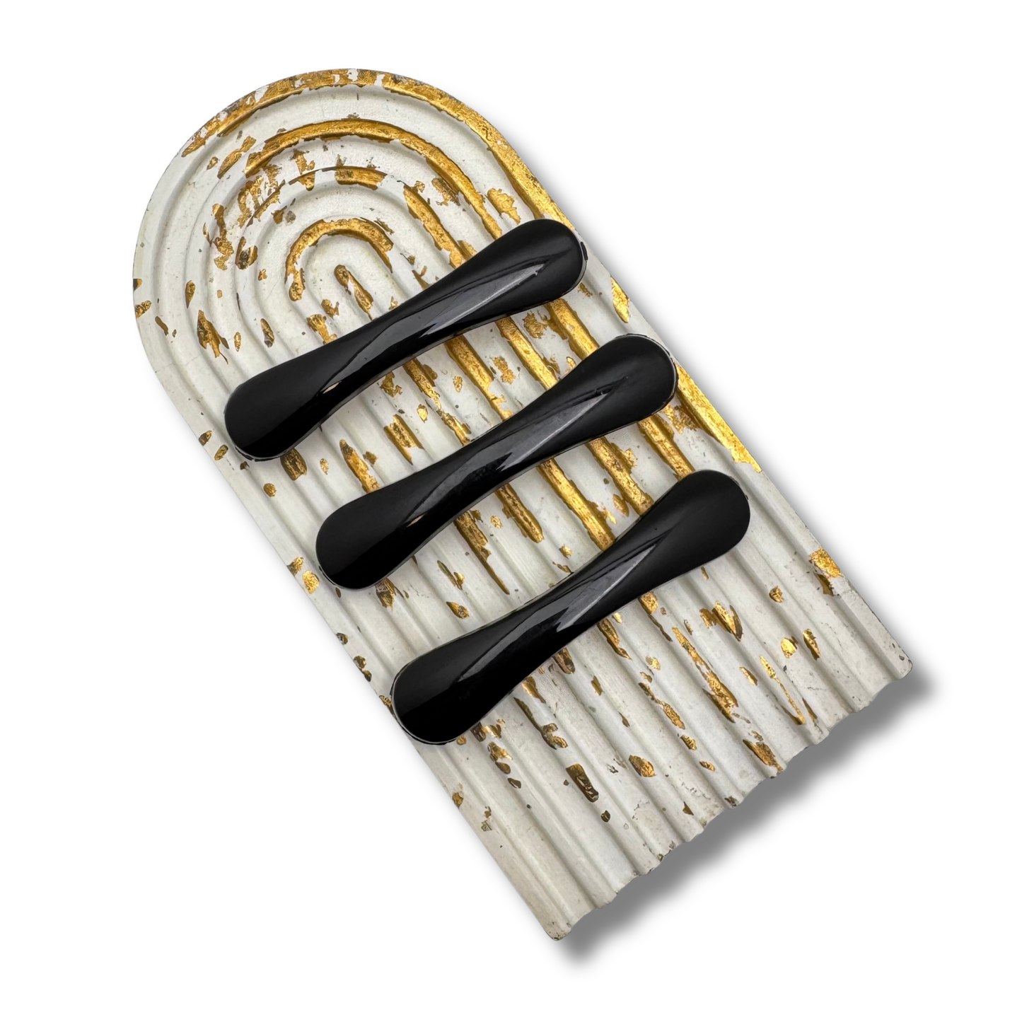 Shine & Secure: 3-Piece Glossy Hair Clip Set for Effortless Elegance