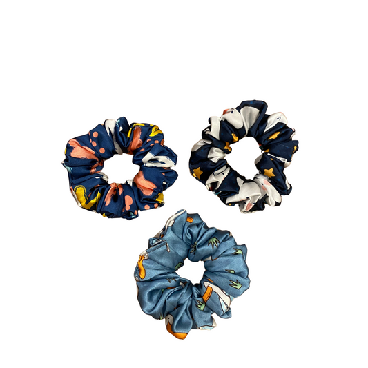 Printed Scrunchies Combo -2