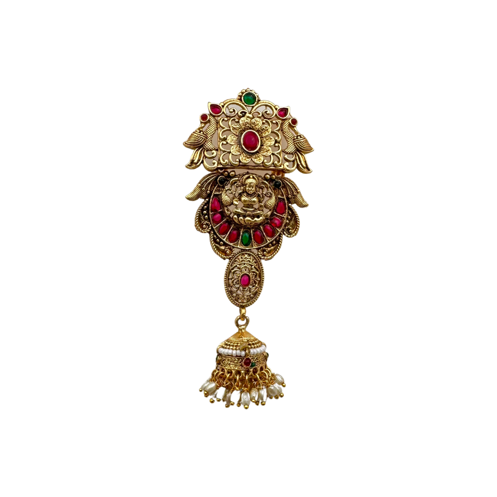Shree Lakshmi – Heritage Temple Hair Clip